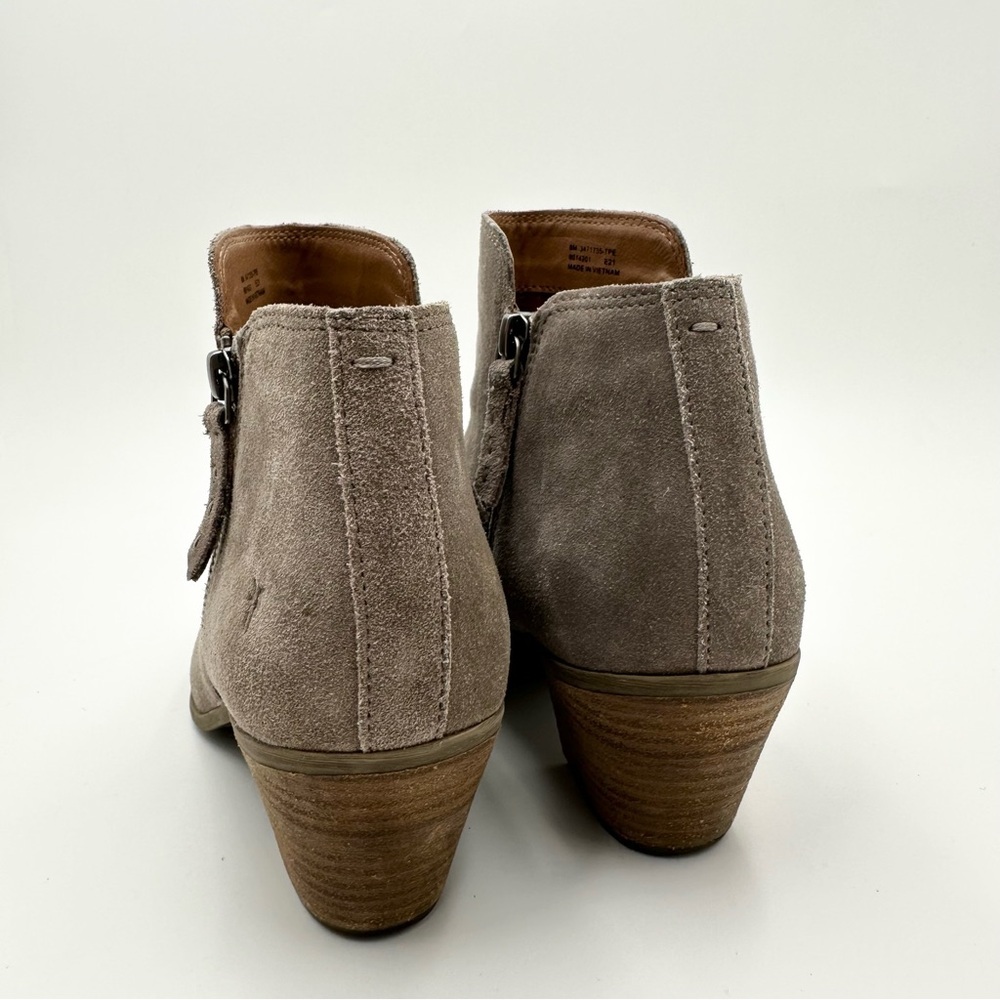Frye Judith Zip Suede Ankle Booties - Picture 6 of 10